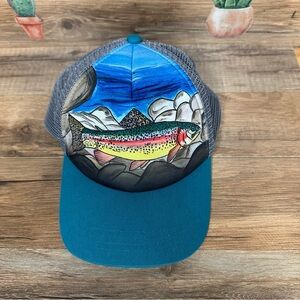SUNDAY AFTERNOONS HATS TROUT TRUCKER KIDS artist edition